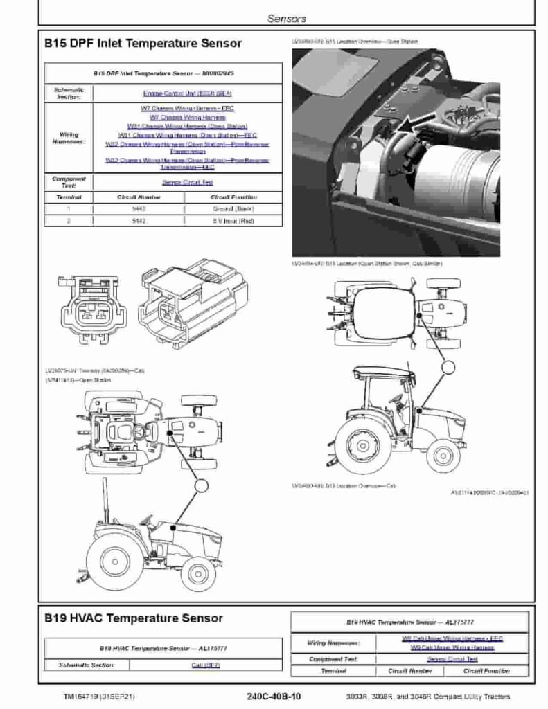John Deere 3033R 3039R 3046R Tractor Technical Manual TM164719 John Deere 3033R 3039R 3046R Tractor Technical Manual TM164719