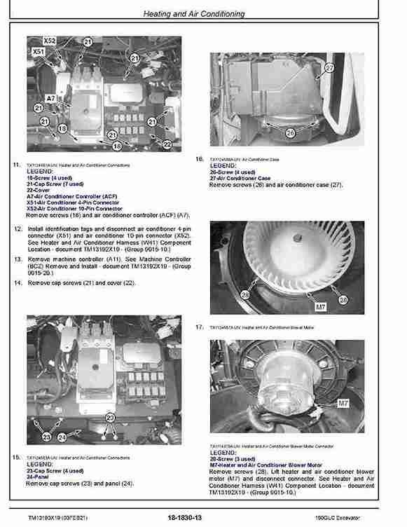 John Deere 160GLC (SN. from D055001) Crawler Excavators Repair Manual TM13193X19