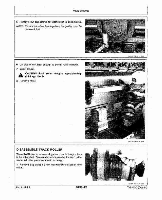 John Deere 990 Crawler Excavators Technical Manual TM1230