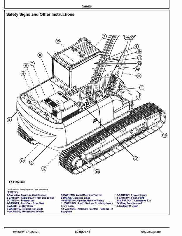 John Deere 180GLC Crawler Excavators Repair Manual TM13350X19 John Deere 180GLC Crawler Excavators Repair Manual TM13350X19