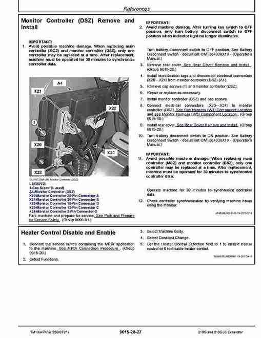 John Deere 210G and 210GLC Crawler Excavators Operation and Test Manual TM13347X19 John Deere 210G and 210GLC Crawler Excavators Operation and Test Manual TM13347X19