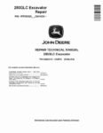 John Deere 250GLC (SN. from C611620) Crawler Excavators Repair Manual TM14506X019