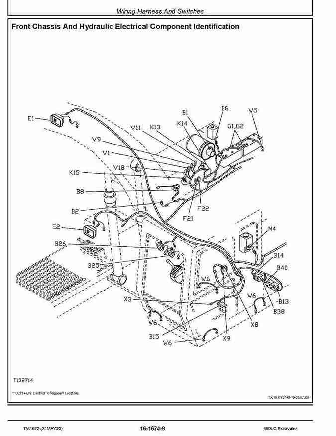 John Deere 450 John Deere 450LC Crawler Excavators (Metric) Repair Manual TM1672