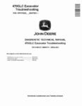 John Deere 470GLC (SN. from C047001) Crawler Excavators Diagnostic Manual TM13180X19