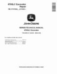 John Deere 470GLC (SN. from D473001) Crawler Excavators Repair Manual TM14155X19