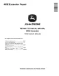 John Deere 490E Crawler Excavators Repair Manual TM1505