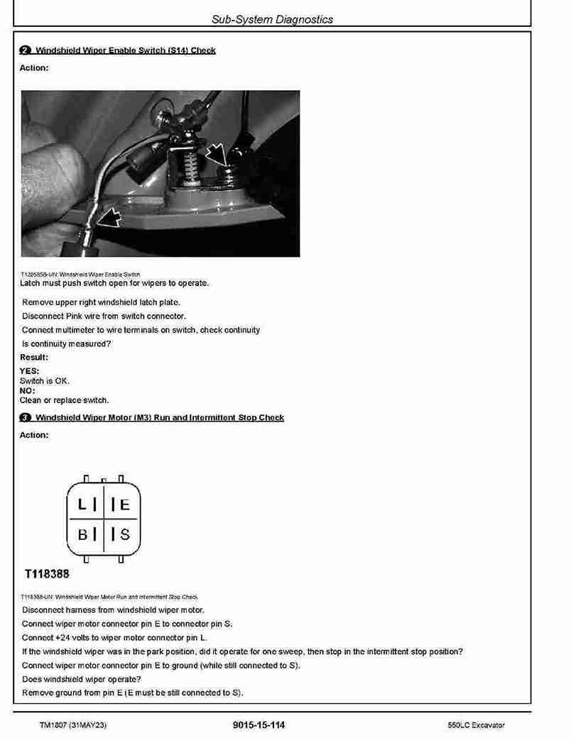John Deere 550LC Crawler Excavators (Metric) Operation and Test Manual TM1807 John Deere 550LC Crawler Excavators (Metric) Operation and Test Manual TM1807