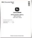 John Deere 550LC Crawler Excavators (Metric) Repair Manual TM1808 John Deere 550LC Crawler Excavators (Metric) Repair Manual TM1808