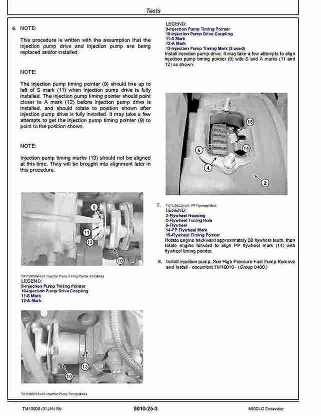 John Deere 650DLC Crawler Excavators Operation and Test Manual TM10008