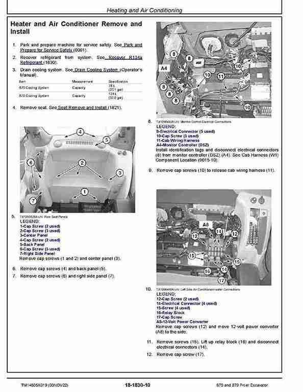 John Deere 670 P-Tier and 870 P-Tier Crawler Excavators Repair Manual TM14605X019 John Deere 670 P-Tier and 870 P-Tier Crawler Excavators Repair Manual TM14605X019