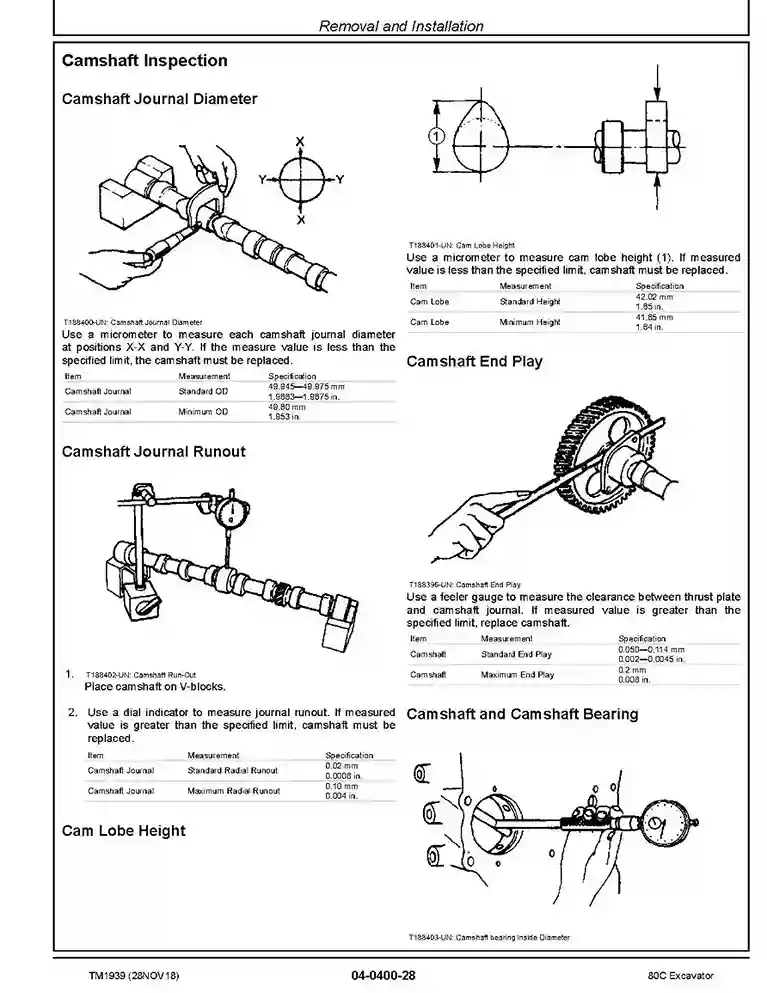 John Deere 80C Crawler Excavators Repair Manual TM1939 John Deere 80C Crawler Excavators Repair Manual TM1939