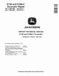 John Deere E130 and E140LC Crawler Excavators Repair Manual TM14395X019 John Deere E130 and E140LC Crawler Excavators Repair Manual TM14395X019