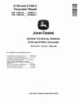 John Deere E130 and E140LC Crawler Excavators (SN. from D300003) Repair Manual TM14153X19