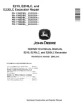 John Deere E210 E210LC E230LC Crawler Excavators Repair Manual TM14397X019 John Deere E210 E210LC and E230LC Crawler Excavators Repair Manual TM14397X019