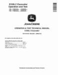 John Deere E300LC Crawler Excavators Operation and Test Manual TM13102X19 John Deere E300LC Crawler Excavators Operation and Test Manual TM13102X19