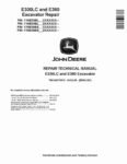 John Deere E330LC and E360 Crawler Excavators (SN. from C000001, D000001) Repair Manual TM14401X019 John Deere E330LC and E360 Crawler Excavators (SN. from C000001, D000001) Repair Manual TM14401X019
